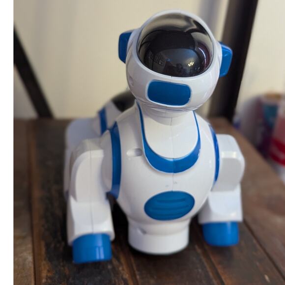 Liberty Imports Robot Dog Toy Bump+Go Electronic Pet Puppy Walks Music Lights! - Picture 4 of 7